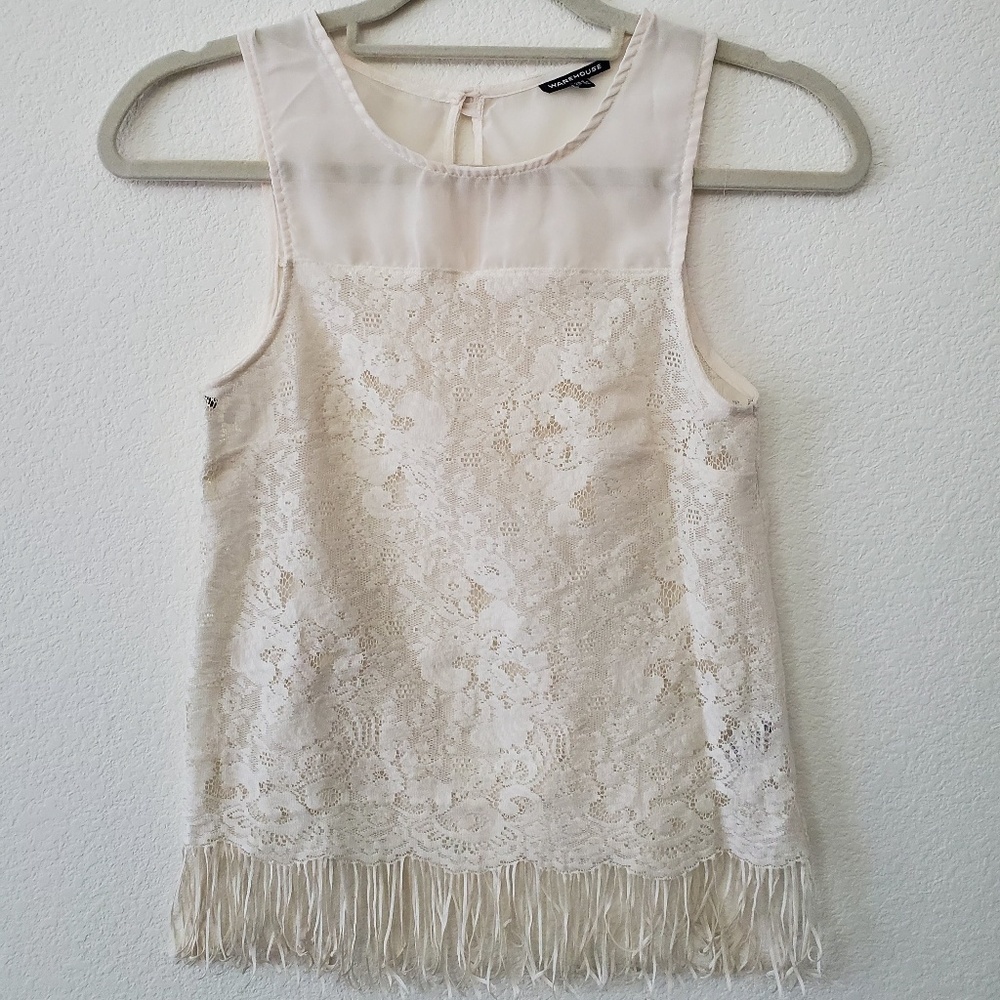 Warehouse Lace Top